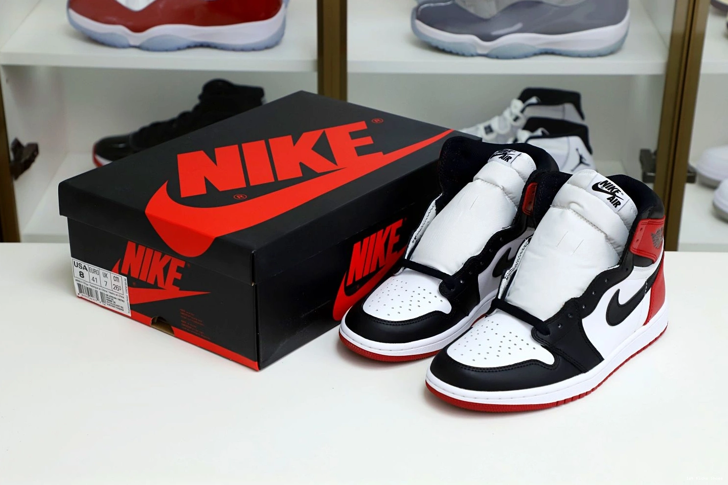 1 Jordan Air Fashionable Kimikick Retro Toe Black 1962 (2016) 0110